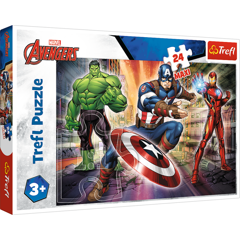 Pusle - "24 Maxi" - Avengers Trefl 14321 maailmas