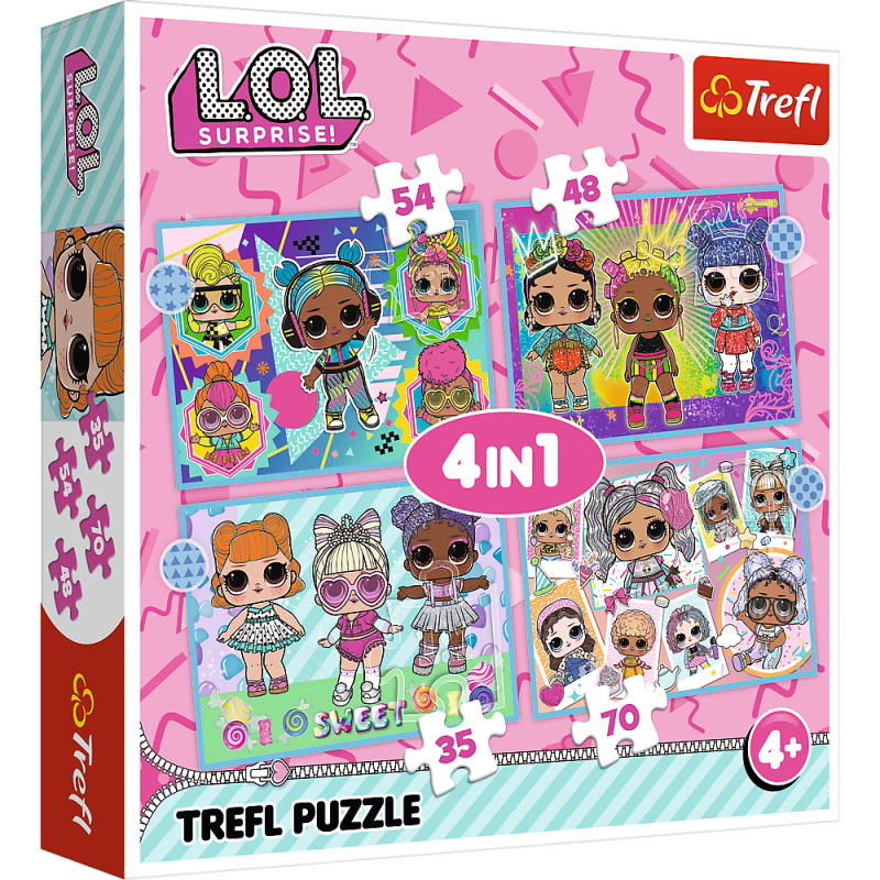 Pusle - "4w1" - MGA LOL Üllatus! Trefl 34613