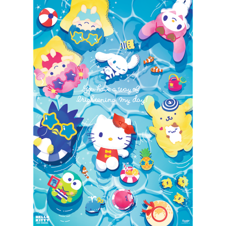 Pusle – 1000 Premium Plus – Hello Kitty Summer Relaxation Trefl 12067