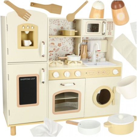 Puidust köök veekraani heli valgusega 90cm