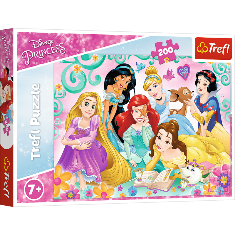 Pusle – 200 – Rõõmus printsesside maailm – Disney printsess Trefl 13268