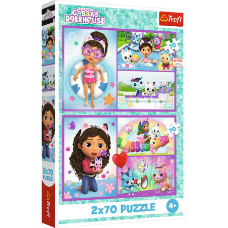Pusle – 2x70 – Mängige Gabby Trefl 34438-ga