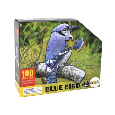 Pusle 100 tükki Blue Bird Animals