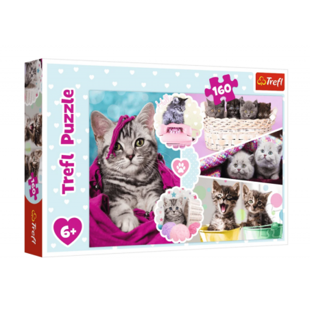 Pusle 160 tk. Armsad kassid Trefl 15371