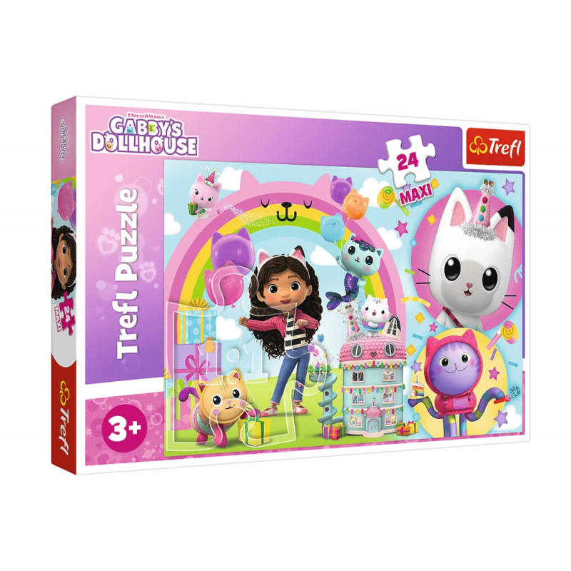 Pusle 24 tk. Maxi rõõmsameelne Gabi Trefl 14353
