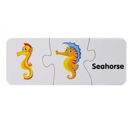 Hariv mõistatus Ookeanide maailm Pusle 10 ühendust