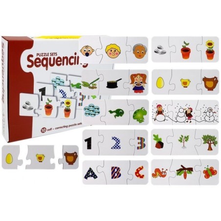 Õpetlik pusle - järjestamine, 10 tk