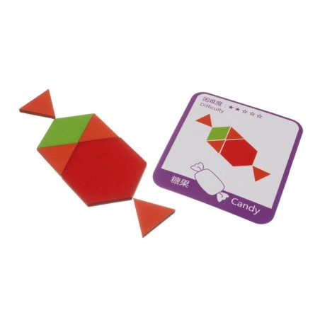 Arendav pusle, geomeetrilised kujundid