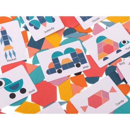 Puidust montessori pusle