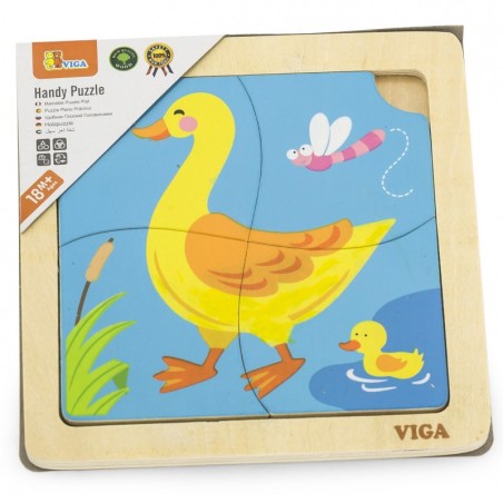 VIGA käepärane puidust pardipusle