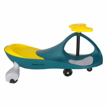 Gravitatsiooni rullirada helendavad LED rattad roheline kollane