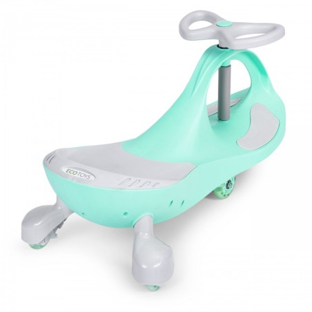 Iseliikur LED-rattad roheline