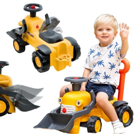 FALK Komatsu traktoriga ekskavaator kopa ja signaaliga