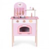 Laste mänguköök roosa 8 tarvikuga