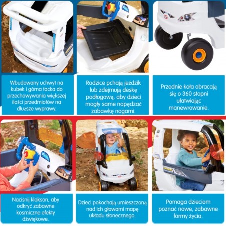 LITTLE TIKES tõukeauto Cozy Coupe Ride-On – Space Rover