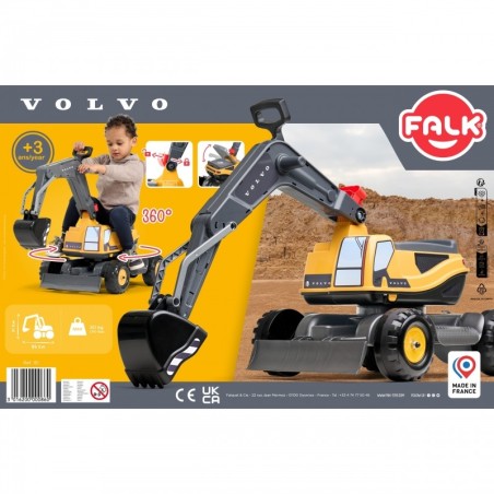 FALK Volvo liigendmootoriga ekskavaator pöörleva kabiiniga labidasahk