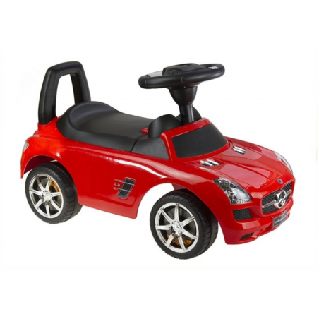 Mercedes Benz Red tõukeauto, punane