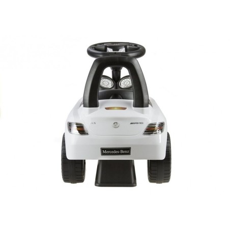 Mercedes-Benz SLS AMG valge – lapsed saavad autoga kaasa sõita