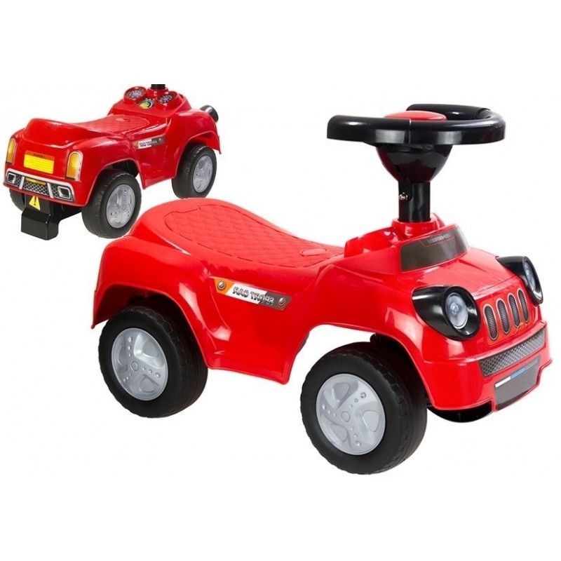 Tõukeauto Baby Squeak Sport Red