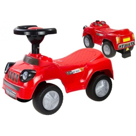 Tõukeauto Baby Squeak Sport Red