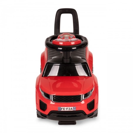 Lastele tõukeauto, helidega mänguauto 12m+, punane