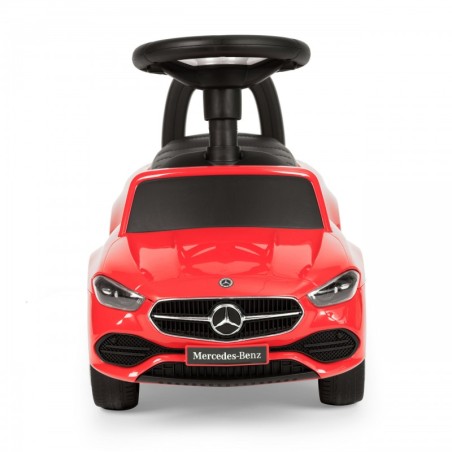 Mercedes C KLASS sõiduauto, interaktiivne rool, helid, punane