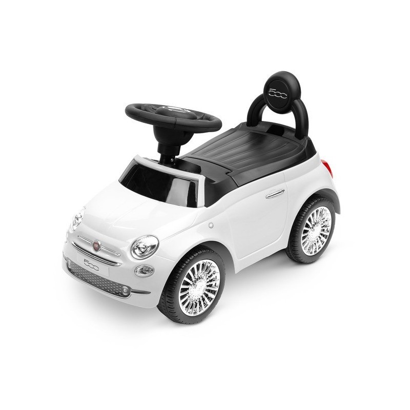 Tõukeauto FIAT 500, valge
