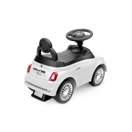 Tõukeauto FIAT 500, valge