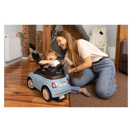 Tõukeauto FIAT 500, valge