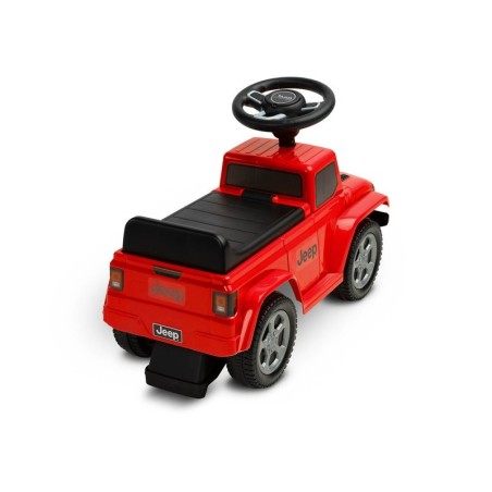 RIDE-ON TÕUKEAUTO JEEP RUBICON PUNANE