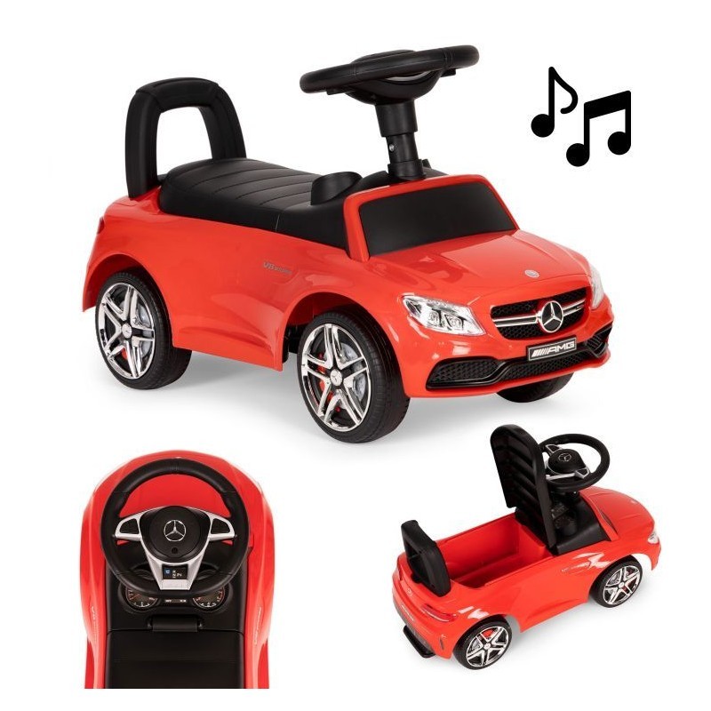 Tõukeauto Mercedes AMG, punane