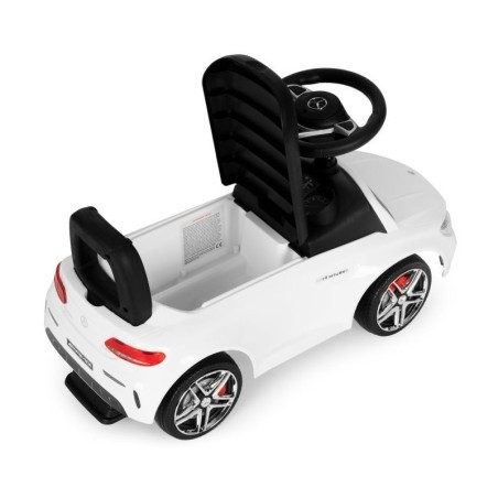 Tõukeauto Mercedes AMG, valge