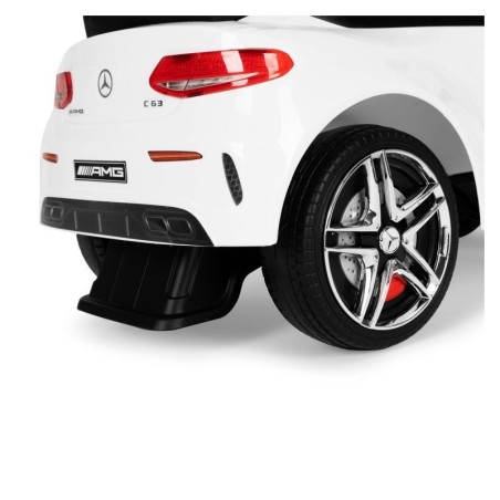 Tõukeauto Mercedes AMG, valge