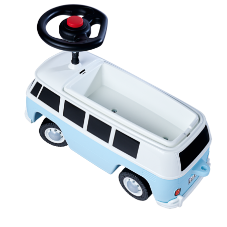 Pealeistutav tõukeauto, Volkswagen Van, sinine