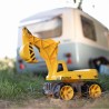 Suur Maxi ekskavaator, vaiksed rattad