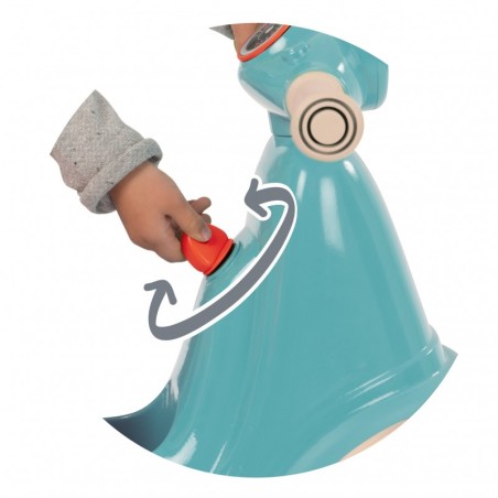 Smoby Blue Ride-on roller Retro Silent Wheels