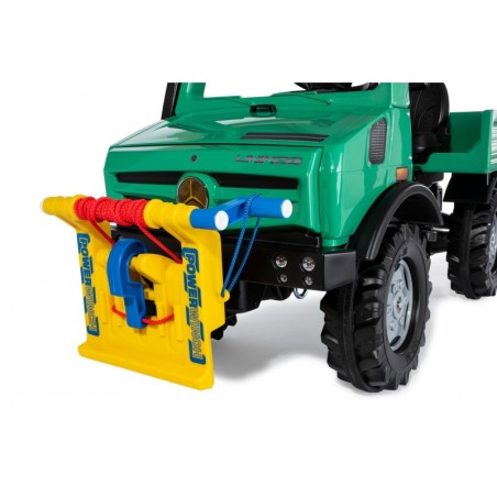 Rolly Toys veoauto pedaaliga auto Unimog Mercedes-Benz