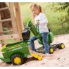 Rolly Toys rollyDigger John Deere ekskavaator