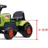 FALK Baby Claas Axos 310 roheline traktor koos haagisega alates 1 aastast