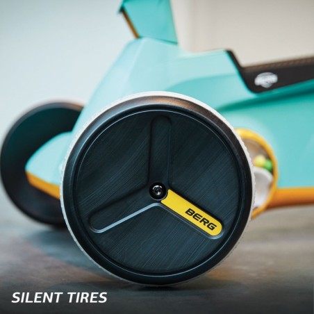 Berg Colorful Rider GO Twirl Türkiis mänguga lastele vanuses 10m+