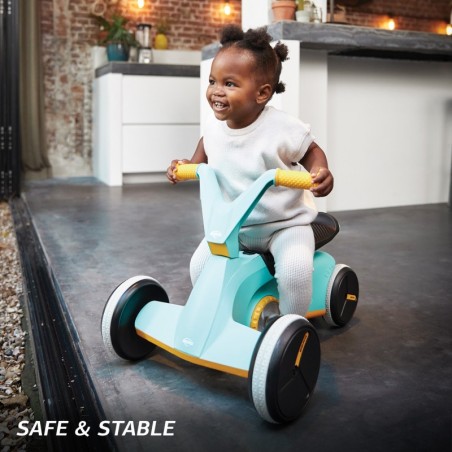 Berg Colorful Rider GO Twirl Türkiis mänguga lastele vanuses 10m+