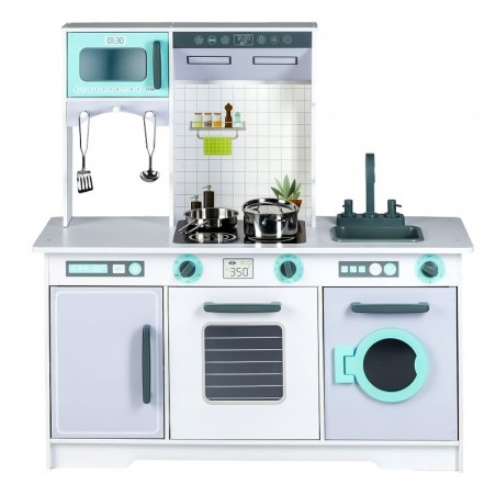 Suur puidust lasteköök koos tarvikutega