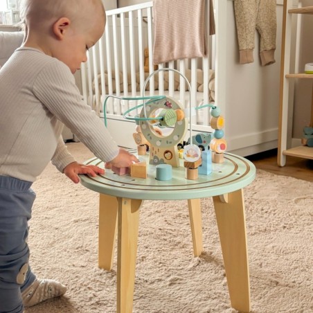 Puidust õppelaud Montessori XXL lastele, Interaktiivne rong