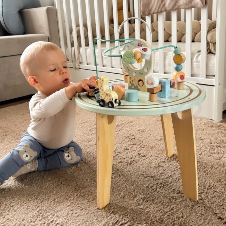 Puidust õppelaud Montessori XXL lastele, Interaktiivne rong