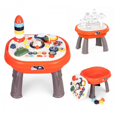 2-in-1 interaktiivne mängulaud klotside jaoks