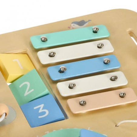 Montessori tegeluslaud värviline