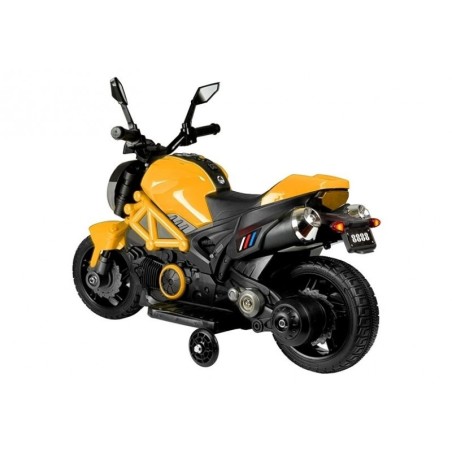 Elektrimootorratas kollane