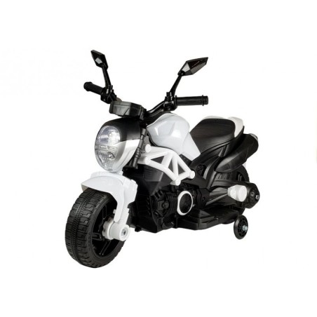 Elektrimootorratas valge