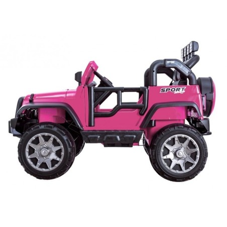 Elektriauto Jeep roosa