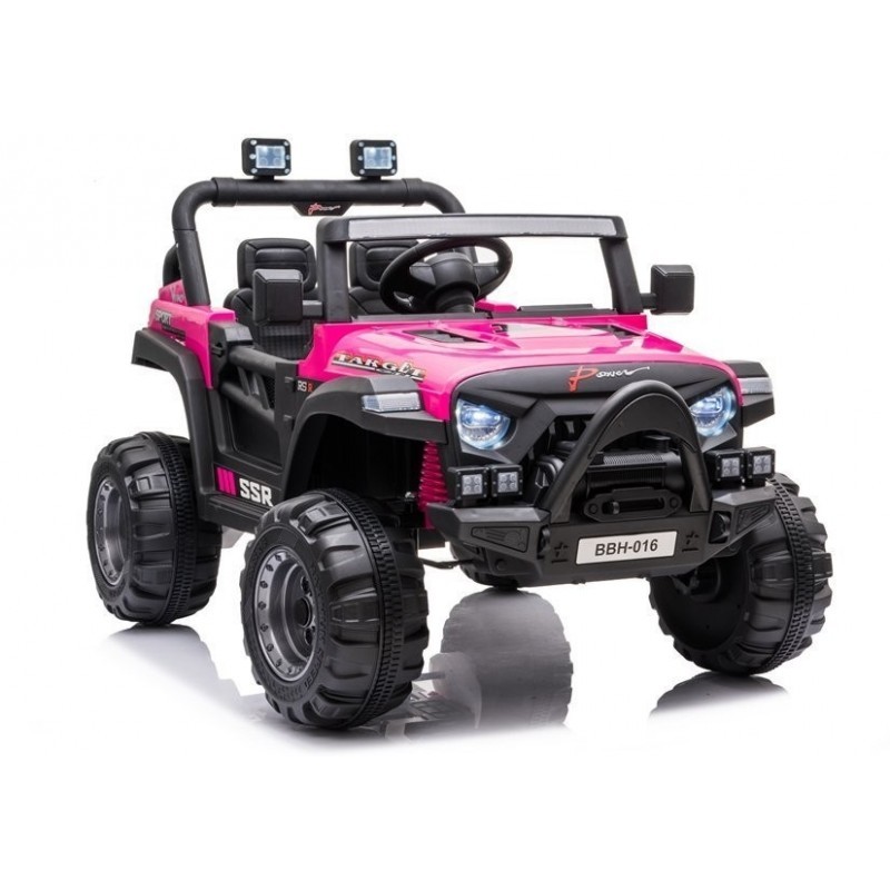 Elektriauto maastur roosa